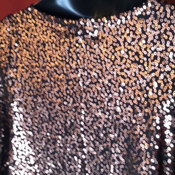 CALVIN KLEIN SEQUINED TOP SIZE L - Picture 5 of 5